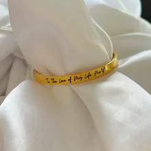 Load image into Gallery viewer, Love of My Life Bangle Bracelet