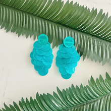 Load image into Gallery viewer, Sunset Shimmer Earrings Blue
