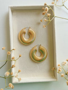 Cleopatra Gold Hoops