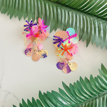 Load image into Gallery viewer, Riviera Beaded Drop Earrings
