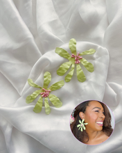 Load image into Gallery viewer, Talia’s Flower Drop Earrings
