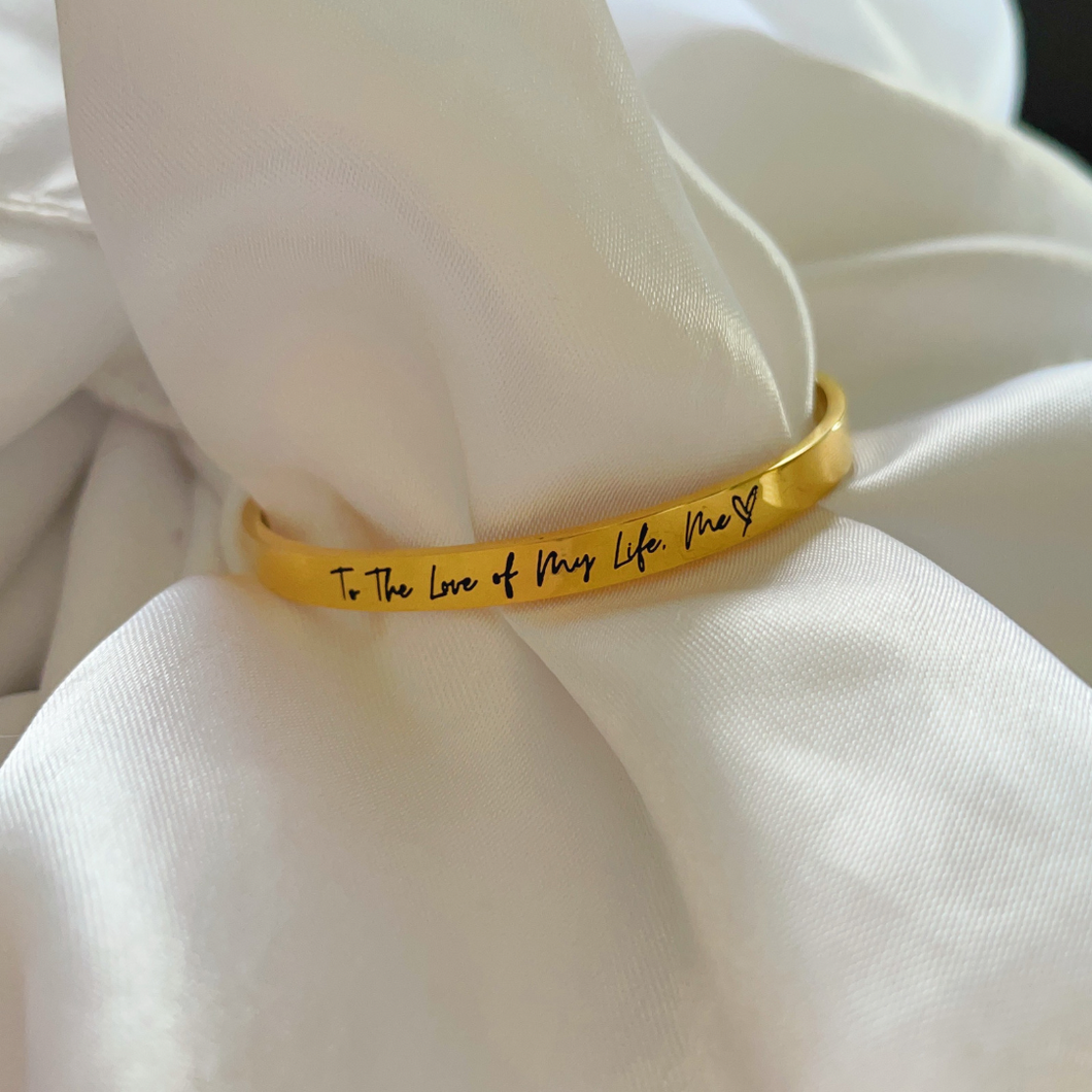 Love of My Life Bangle Bracelet